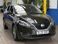 USED 2022 22 NISSAN QASHQAI 1.3 DIG-T MHEV Acenta Premium SUV 5dr Petrol Hybrid Manual Euro 6 (s/s) (140 ps) APP SAT NAV CRUISE CONTROL REAR VIEW CAMERA PARKING SENSORS 1 OWNER SERVICE HISTORY NISSAN WARRANTY