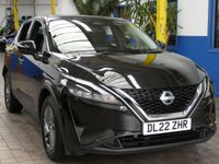 USED 2022 22 NISSAN QASHQAI 1.3 DIG-T MHEV Acenta Premium SUV 5dr Petrol Hybrid Manual Euro 6 (s/s) (140 ps) APP SAT NAV CRUISE CONTROL REAR VIEW CAMERA PARKING SENSORS 1 OWNER SERVICE HISTORY NISSAN WARRANTY