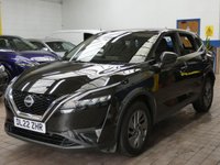 USED 2022 22 NISSAN QASHQAI 1.3 DIG-T MHEV Acenta Premium SUV 5dr Petrol Hybrid Manual Euro 6 (s/s) (140 ps) APP SAT NAV CRUISE CONTROL REAR VIEW CAMERA PARKING SENSORS 1 OWNER SERVICE HISTORY NISSAN WARRANTY