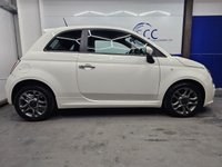 USED 2013 63 FIAT 500 1.2 S Hatchback 3dr Petrol Manual Euro 5 (s/s) (69 bhp) &pound;35 Tax, Half Leather, AUX