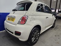 USED 2013 63 FIAT 500 1.2 S Hatchback 3dr Petrol Manual Euro 5 (s/s) (69 bhp) &pound;35 Tax, Half Leather, AUX