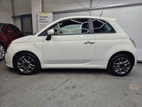 USED 2013 63 FIAT 500 1.2 S Hatchback 3dr Petrol Manual Euro 5 (s/s) (69 bhp) &pound;35 Tax, Half Leather, AUX