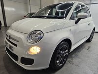 USED 2013 63 FIAT 500 1.2 S Hatchback 3dr Petrol Manual Euro 5 (s/s) (69 bhp) &pound;35 Tax, Half Leather, AUX