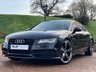 USED 2013 10 AUDI A7 3.0 TDI V6 Black Edition Sportback 5dr Diesel S Tronic quattro Euro 5 (s/s) (204 ps) 8 SERVICES-2 KEYS-PERFECT EXAMPLE.