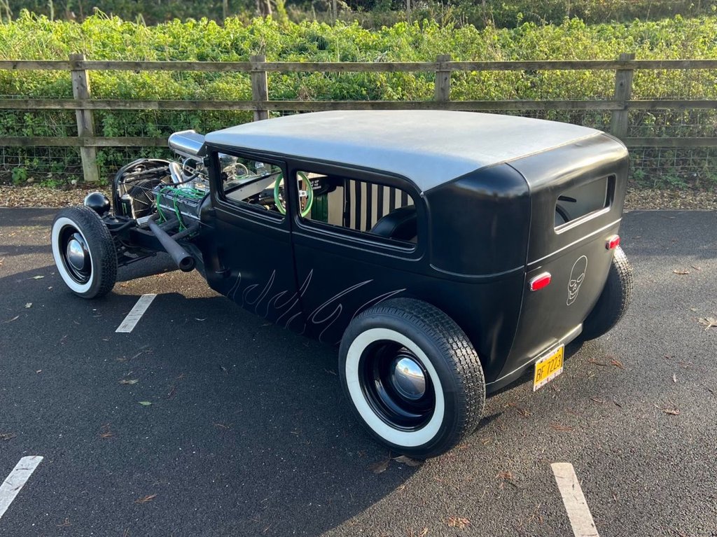 USED 1929 FORD MODEL A STEEL BODY SEDAN // 5700cc // 355ci Chevy Small Block // px swap 