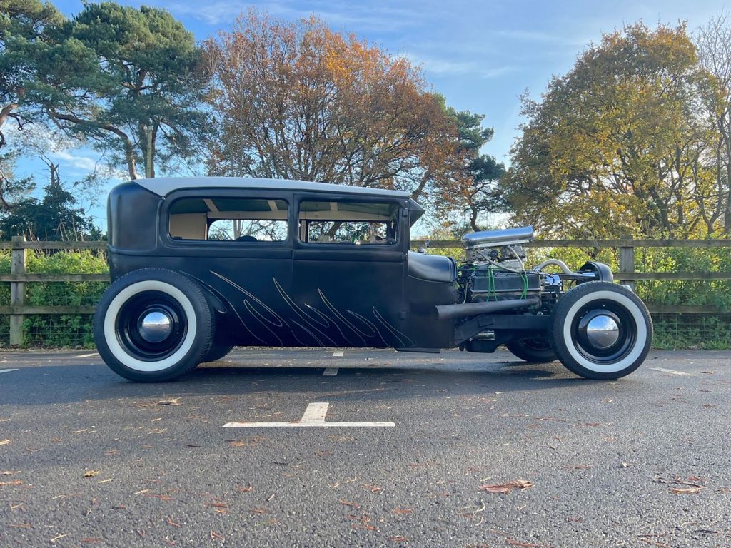 USED 1929 FORD MODEL A STEEL BODY SEDAN // 5700cc // 355ci Chevy Small Block // px swap 