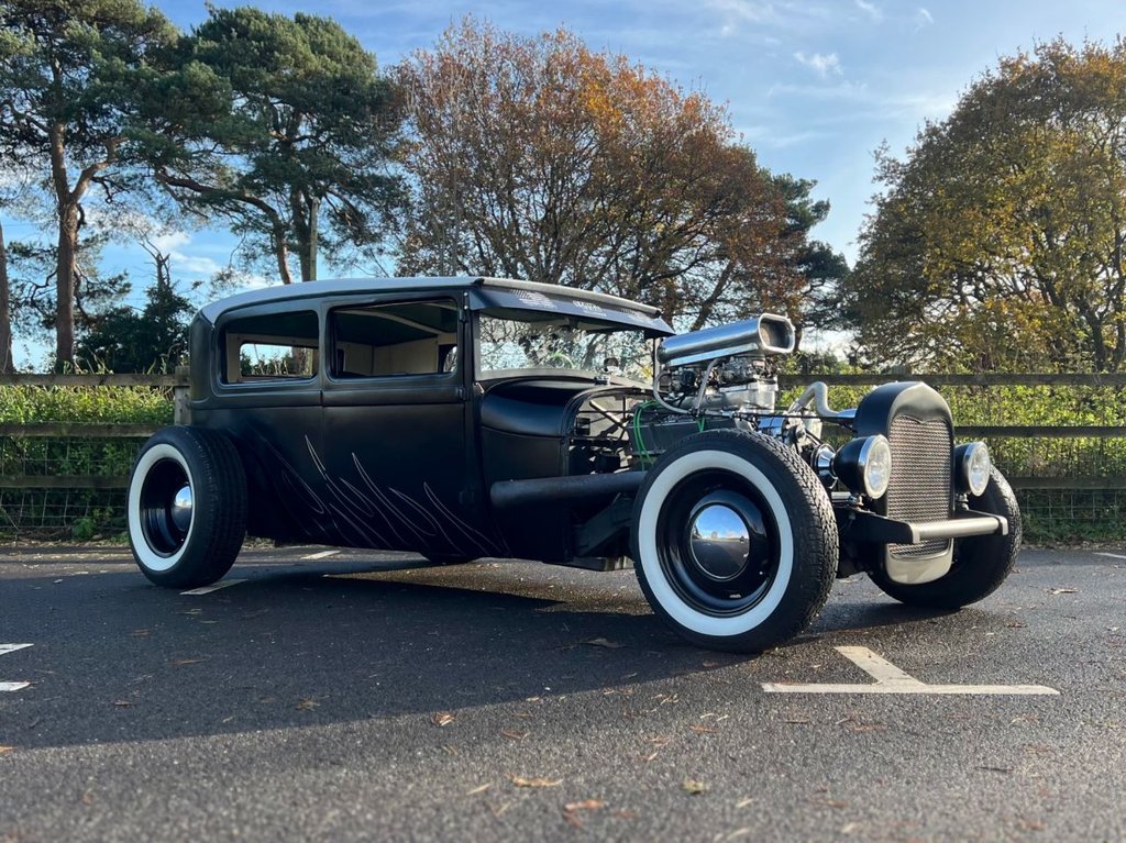 USED 1929 FORD MODEL A STEEL BODY SEDAN // 5700cc // 355ci Chevy Small Block // px swap 