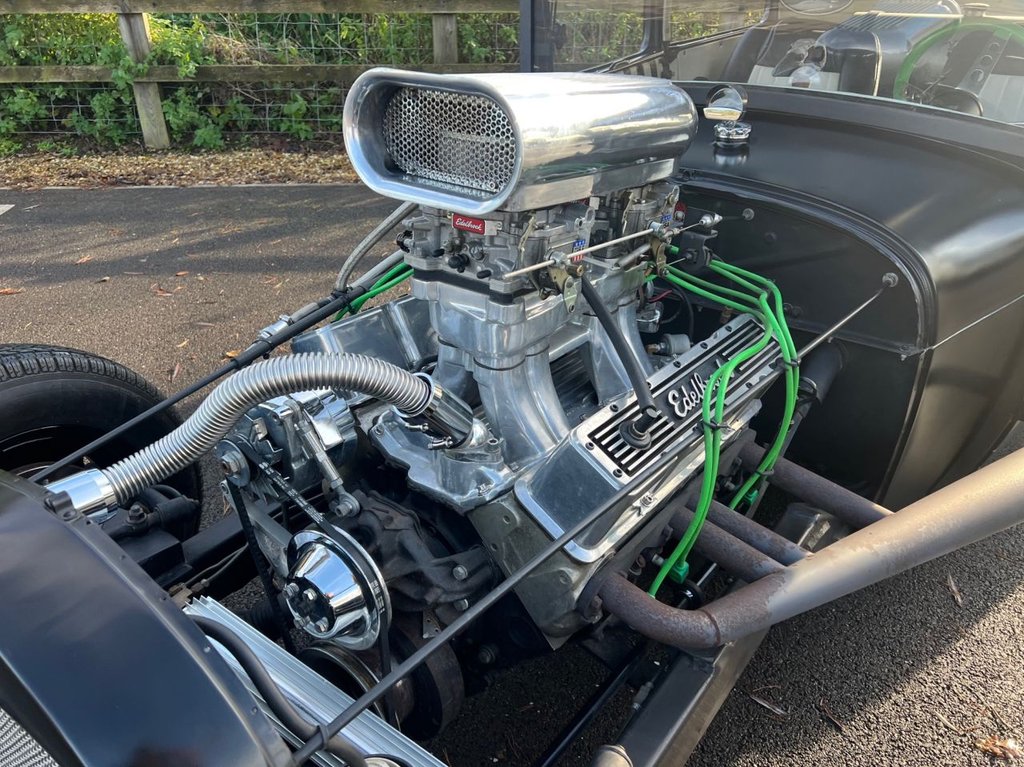 USED 1929 FORD MODEL A STEEL BODY SEDAN // 5700cc // 355ci Chevy Small Block // px swap 