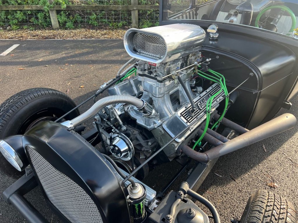 USED 1929 FORD MODEL A STEEL BODY SEDAN // 5700cc // 355ci Chevy Small Block // px swap 