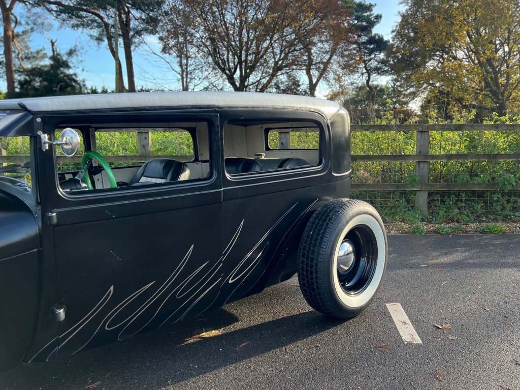 USED 1929 FORD MODEL A STEEL BODY SEDAN // 5700cc // 355ci Chevy Small Block // px swap 