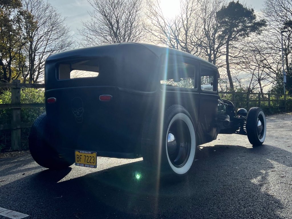 USED 1929 FORD MODEL A STEEL BODY SEDAN // 5700cc // 355ci Chevy Small Block // px swap 