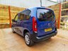 USED 2019 69 CITROEN BERLINGO 3 Seat Auto Wheelchair Accessible Disabled Access Ramp Car 