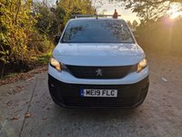 USED 2019 19 PEUGEOT PARTNER 1.5 BlueHDi 1000 Professional Standard Panel Van 5dr Diesel Manual SWB Euro 6 (100 bhp) 8.9% APR FINANCE RATES