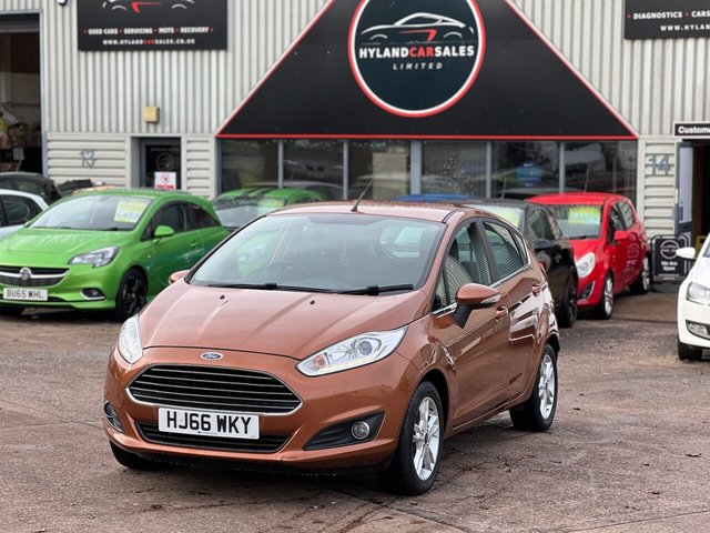 2016 66 Ford Fiesta 1.0T EcoBoost Zetec Hatchback 5dr Petrol Manual Euro 6 (s/s) (100 ps)