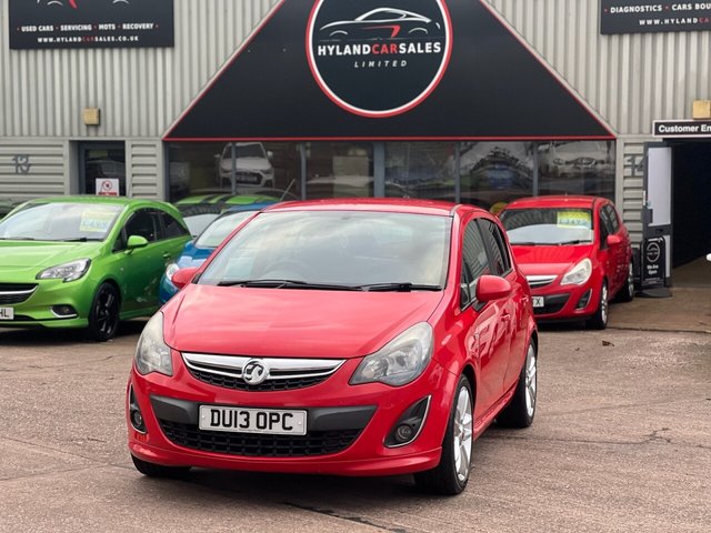 2013 13 Vauxhall Corsa 1.4 16V SRi Hatchback 5dr Petrol Manual Euro 5 (100 ps)