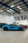 USED 2018 18 MCLAREN 570S 3.8T V8 Spider 2dr Petrol SSG Euro 6 (s/s) (570 ps) FULL PPF/CURACAO BLUE/CARBON
