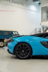 USED 2018 18 MCLAREN 570S 3.8T V8 Spider 2dr Petrol SSG Euro 6 (s/s) (570 ps) FULL PPF/CURACAO BLUE/CARBON