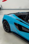 USED 2018 18 MCLAREN 570S 3.8T V8 Spider 2dr Petrol SSG Euro 6 (s/s) (570 ps) FULL PPF/CURACAO BLUE/CARBON