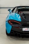 USED 2018 18 MCLAREN 570S 3.8T V8 Spider 2dr Petrol SSG Euro 6 (s/s) (570 ps) FULL PPF/CURACAO BLUE/CARBON
