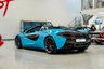 USED 2018 18 MCLAREN 570S 3.8T V8 Spider 2dr Petrol SSG Euro 6 (s/s) (570 ps) FULL PPF/CURACAO BLUE/CARBON