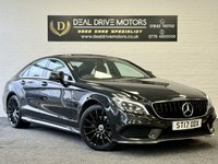 USED 2017 17 MERCEDES-BENZ CLS CLASS 2.1 CLS220d AMG Line (Premium) Coupe 4dr Diesel G-Tronic+ Euro 6 (s/s) (177 ps) SUNROOF SATNAV HEATED SEATS