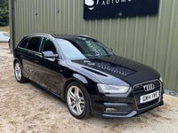 USED 2014 14 AUDI A4 AVANT 2.0 TDI S line Estate 5dr Diesel Manual Euro 5 (s/s) (150 ps) 