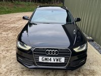 USED 2014 14 AUDI A4 AVANT 2.0 TDI S line Estate 5dr Diesel Manual Euro 5 (s/s) (150 ps) 