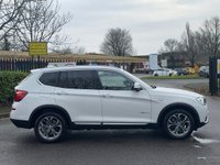 USED 2017 17 BMW X3 2.0 20d xLine SUV 5dr Diesel Manual xDrive Euro 6 (s/s) (190 ps) 