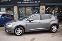 USED 2015 15 SEAT LEON 1.6 TDI CR SE Hatchback 5dr Diesel DSG Euro 5 (s/s) (105 ps) LOW MILEAGE AUTOMATIC