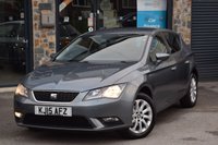 USED 2015 15 SEAT LEON 1.6 TDI CR SE Hatchback 5dr Diesel DSG Euro 5 (s/s) (105 ps) LOW MILEAGE AUTOMATIC