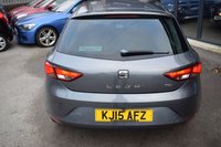 USED 2015 15 SEAT LEON 1.6 TDI CR SE Hatchback 5dr Diesel DSG Euro 5 (s/s) (105 ps) LOW MILEAGE AUTOMATIC