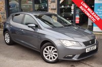 USED 2015 15 SEAT LEON 1.6 TDI CR SE Hatchback 5dr Diesel DSG Euro 5 (s/s) (105 ps) LOW MILEAGE AUTOMATIC