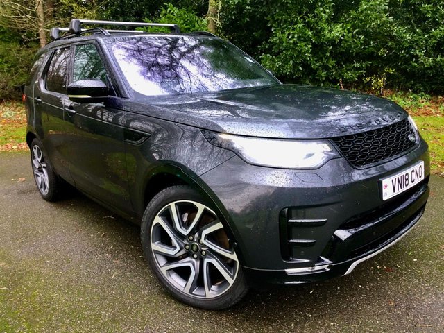 2018 18 Land Rover Discovery 3.0 Si6 V6 HSE Luxury SUV 5dr Petrol Auto 4WD Euro 6 (s/s) (340 ps) ONLY 22,500 MILES//GREAT SERViCE HISTORY //7-SEATER/PAN-ROOFS//360 CAMERAS//REAR PASSENGER SCREENS//ROOF BARS//MASSIVE SPEC WITH GREAT LOW MILAGE // HEADS -UP SCREEN//CENTRE ARM- REST FRIDGE//ELECTRICAL DEPLOYABLE TOWBAR