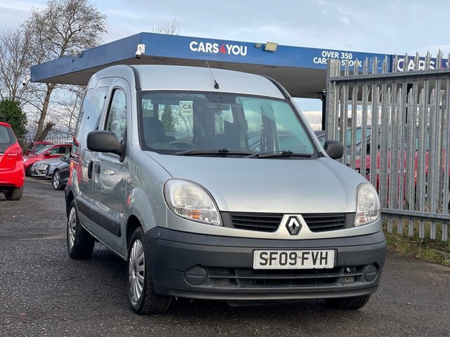 View our Renault Kangoo 1.6 16v Authentique MPV 5dr Petrol Automatic (190 g/km, 95 bhp)