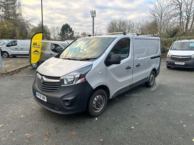 2018 18 Vauxhall Vivaro 1.6 CDTi 2900 Panel Van 5dr Diesel Manual L1 H1 Euro 6 (s/s) (95 ps)