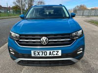 USED 2020 70 VOLKSWAGEN T-CROSS 1.0 TSI SE SUV 5dr Petrol Manual Euro 6 (s/s) (110 ps) CRUISE CONTROL* BLUETOOTH PHONE & AUDIO* DAB RADIO* USB POINTS IN THE FRONT & REAR* AIR CONDITIONING* ROOF RAILS* 17 " ALLOY WHEELS* MULTI FUNCTION STEERING WHEEL*