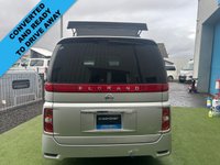 USED 2008 NISSAN ELGRAND CAMPER VAN NISSAN ELGRAND 2.5 RWD CAMPER VAN 5 SEATER WITH 47 INCH WIDE BED  #01085 CONVERTED AND READY TO DRIVE AWAY