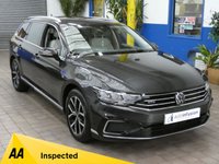 USED 2020 70 VOLKSWAGEN PASSAT 1.4 TSI 13kWh GTE Estate 5dr Petrol Plug-in Hybrid DSG Euro 6 (s/s) (218 ps) SAT NAV LEATHER HEATED SEATS CRUISE CONTROL PARKING SENSORS 1 OWNER EXCELLENT SERVICE HISTORY WARRANTY