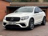 USED 2019 69 MERCEDES-BENZ GLC 4.0 GLC63 V8 BiTurbo AMG (Premium) Coupe 5dr Petrol SpdS MCT 4MATIC+ Euro 6 (s/s) (476 ps) 