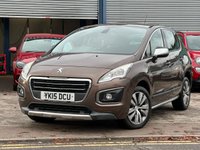 USED 2015 15 PEUGEOT 3008 1.6 HDi Active SUV 5dr Diesel Manual Euro 5 (115 ps) &pound;200 TO SECURE, DELIVERY AVAILABLE