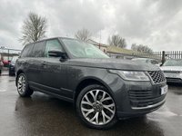 USED 2019 19 LAND ROVER RANGE ROVER 3.0 SD V6 Vogue SE SUV 5dr Diesel Auto 4WD Euro 6 (s/s) (275 ps) A STUNNING ADDITION TO OUR FORECOURT+FINISHED IN EVER METALLIC GREY PAINT+4 WHEEL DRIVE+ONLY 1 FORMER KEEPER+SERVICE HISTORY+DIESEL+AUTOMATIC+ULEZ COMPLIANT+PRIVACY GLASS+CRUISE CONTROL+PARKING CAMERAS+FULL LEATHER INTERIOR+FULL PANORAMIC GLASS ROOF+SATELLITE NAVIGATION+LIMATE CONTROL+21 INCH ALLOY WHEELS+COST NEW &pound;86685 MAKING THIS USED VEHICLE PHENOMENAL VALUE AT OUR LOW PRICE+CALL NOW FOR MORE INFORMATION AND TO ARRANGE A VIEWING+READY TO DRIVE AWAY TODAY!!!!!!!!!!!!!!!!!!!!!!!!!!!!!!