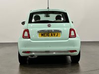 USED 2016 16 FIAT 500 1.2 Lounge Hatchback 3dr Petrol Manual Euro 6 (s/s) (69 bhp) Striking Smooth Mint, Fixed Glass Roof, Cruise Control, 15" Alloy Wheels