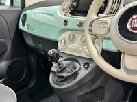 USED 2016 16 FIAT 500 1.2 Lounge Hatchback 3dr Petrol Manual Euro 6 (s/s) (69 bhp) Striking Smooth Mint, Fixed Glass Roof, Cruise Control, 15" Alloy Wheels