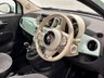 USED 2016 16 FIAT 500 1.2 Lounge Hatchback 3dr Petrol Manual Euro 6 (s/s) (69 bhp) Striking Smooth Mint, Fixed Glass Roof, Cruise Control, 15" Alloy Wheels