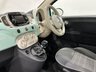 USED 2016 16 FIAT 500 1.2 Lounge Hatchback 3dr Petrol Manual Euro 6 (s/s) (69 bhp) Striking Smooth Mint, Fixed Glass Roof, Cruise Control, 15" Alloy Wheels