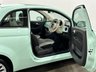 USED 2016 16 FIAT 500 1.2 Lounge Hatchback 3dr Petrol Manual Euro 6 (s/s) (69 bhp) Striking Smooth Mint, Fixed Glass Roof, Cruise Control, 15" Alloy Wheels