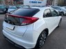 USED 2015 64 HONDA CIVIC 1.8 i-VTEC SR Hatchback 5dr (s/s) - PEARL METALLIC PAINT