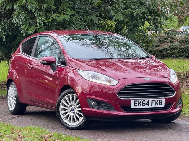 2014 64 Ford Fiesta 1.5 TDCi Titanium Hatchback 3dr Diesel Manual Euro 5 (75 ps)