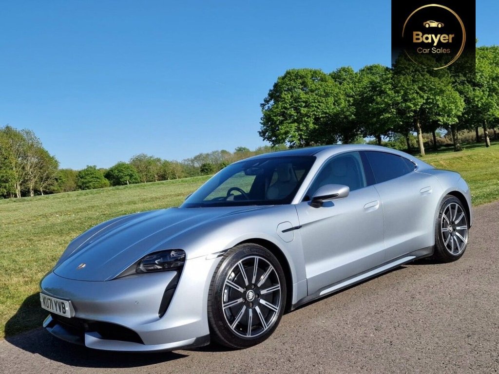 USED 2021 71 PORSCHE TAYCAN Performance Plus 93.4kWh Turbo Saloon 4dr Electric Auto 4WD (11kW Charger) (680 ps) FINANCE AVAILABLE