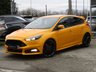 USED 2017 17 FORD FOCUS 2.0T EcoBoost ST-3 Hatchback 5dr Petrol Manual Euro 6 (s/s) (250 ps) Finished in TANGERINE SCREAM MET with contrasting FULL LEATHER RECARO HEATED SPORTS SEATS. GREAT Looking performance car pumping out 250 BHP with a load of factory extras. This has got to be one the the most fun hot hatch cars currently on sale. Features include Sat Nav, Rear Camera, Heated Leather Recarro Seats, Heated Steering Wheel, Red Calipers, Cruise, Keyless Start, Power folding Mirrors and more. Dealer serviced at 5632 miles, 20205 miles, 29577 miles and on arrival at 54381 miles.